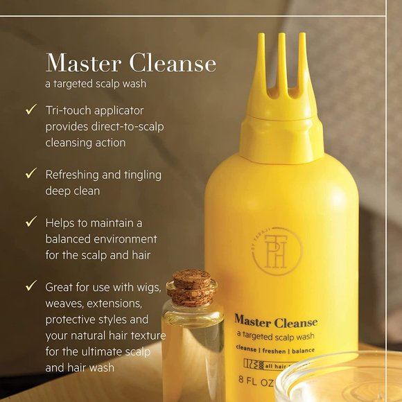 NIP TPH by Taraji Master Cleanse Scalp Wash 8oz - Picture 1 of 4